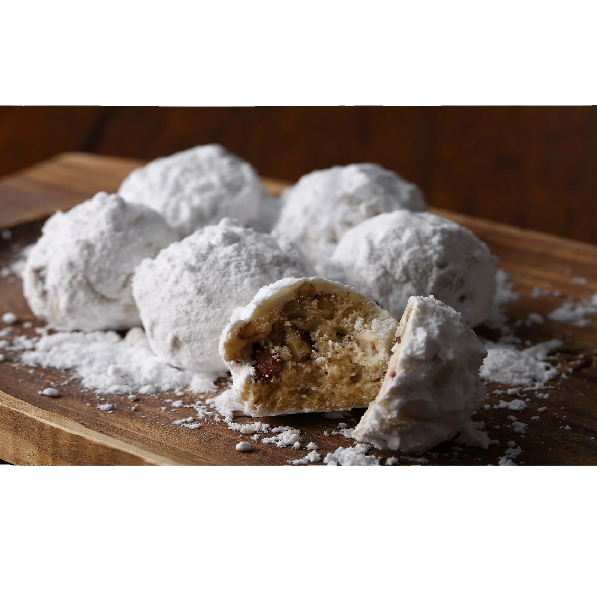 Snowball Cookie with Pecan Nuts
