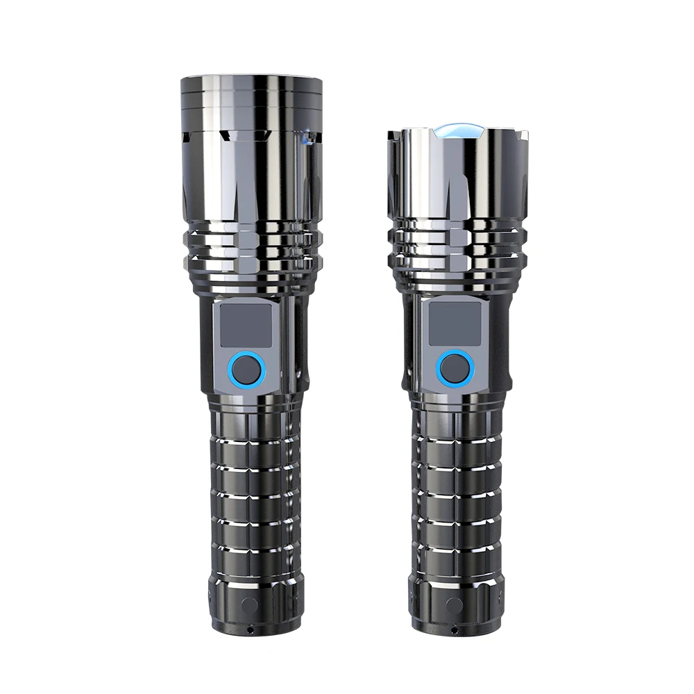 10000lm High Power Portable Rechargeable 3 mode Torch Light LED Outdoor Emergency Flashlight