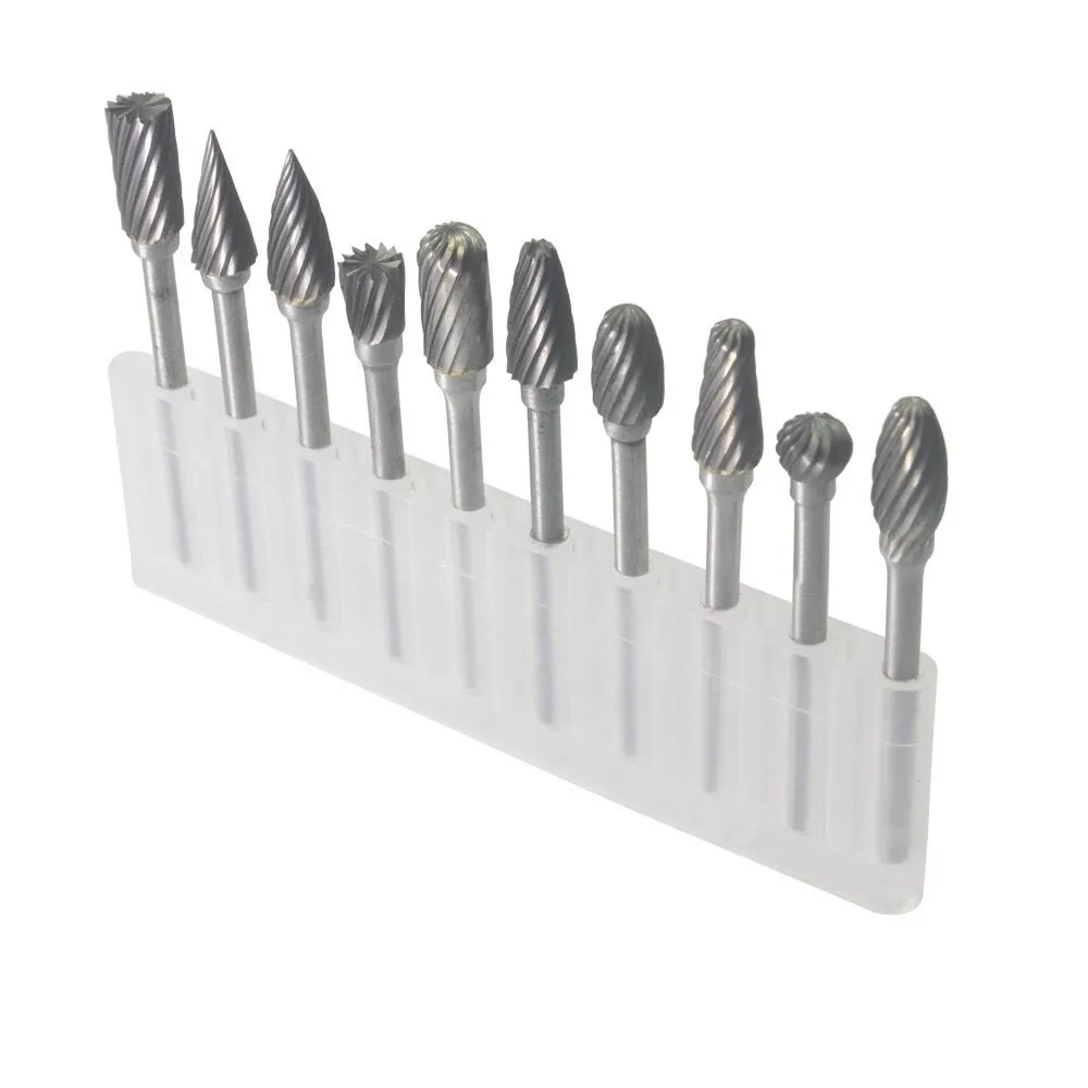 Free Sample  Tungsten Carbide Burr Tool Double Cut Carbide Rotary Files Rotary Burrs From RuiXin Tools