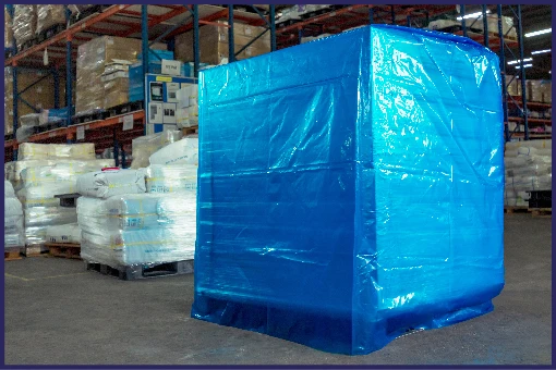 Wholesale Heavy Duty Pallet Bag LDPE/HDPE Reusable Protective Pallet Top Cover Waterproof Dustproof Plastic Pallet Bag