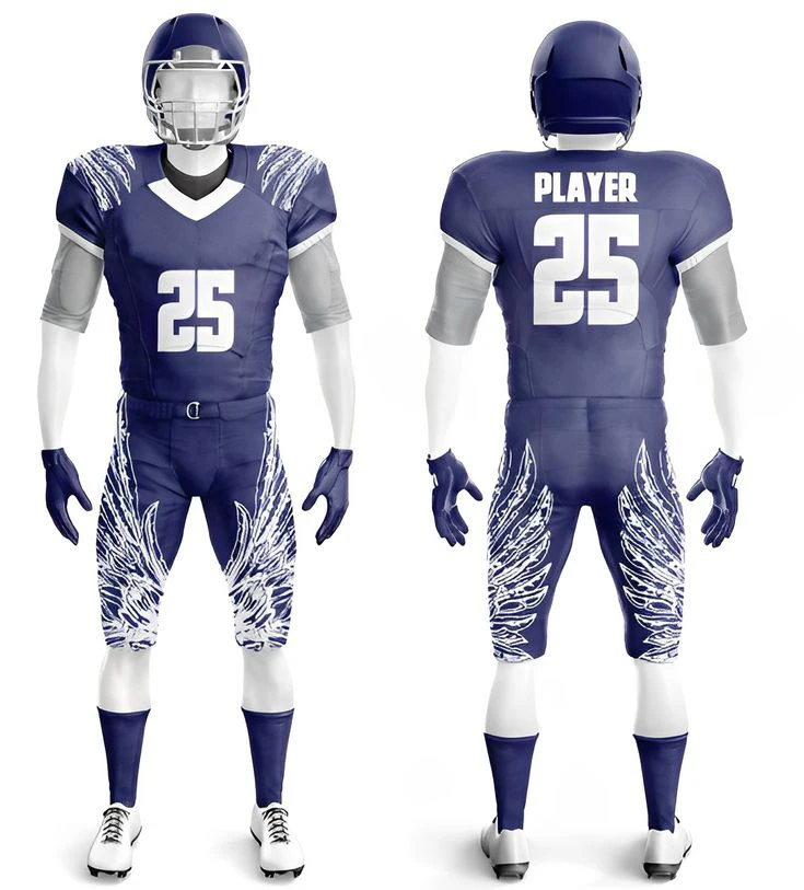 2024 Custom American Football Uniform Sublimated Wholesale Football Jersey Custom Shirts
