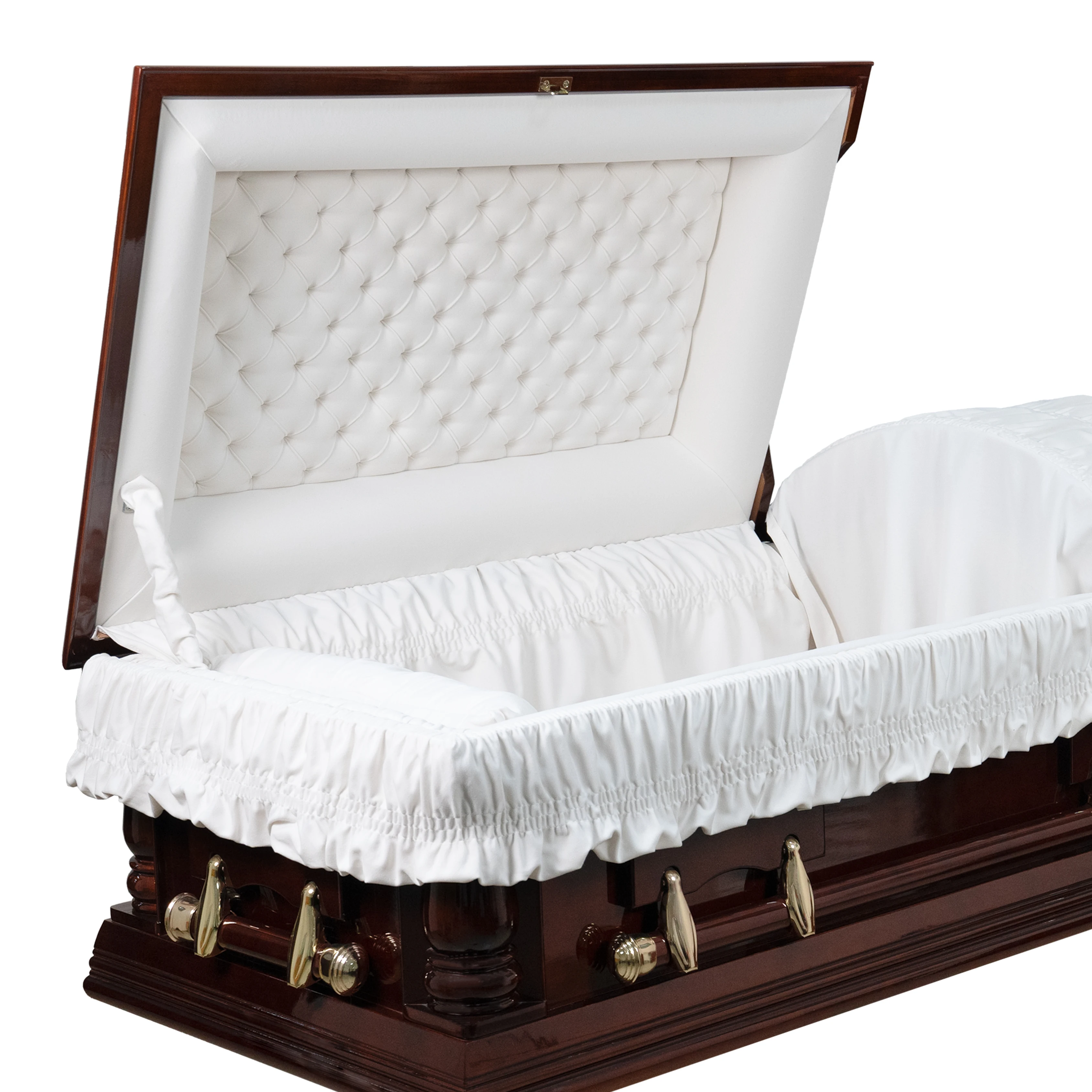 Fast Delivery Coffins And Caskets Solid Wood Casket Coffin Manufacturing OEM ODM Service Casket Supplier Made In Vietnam