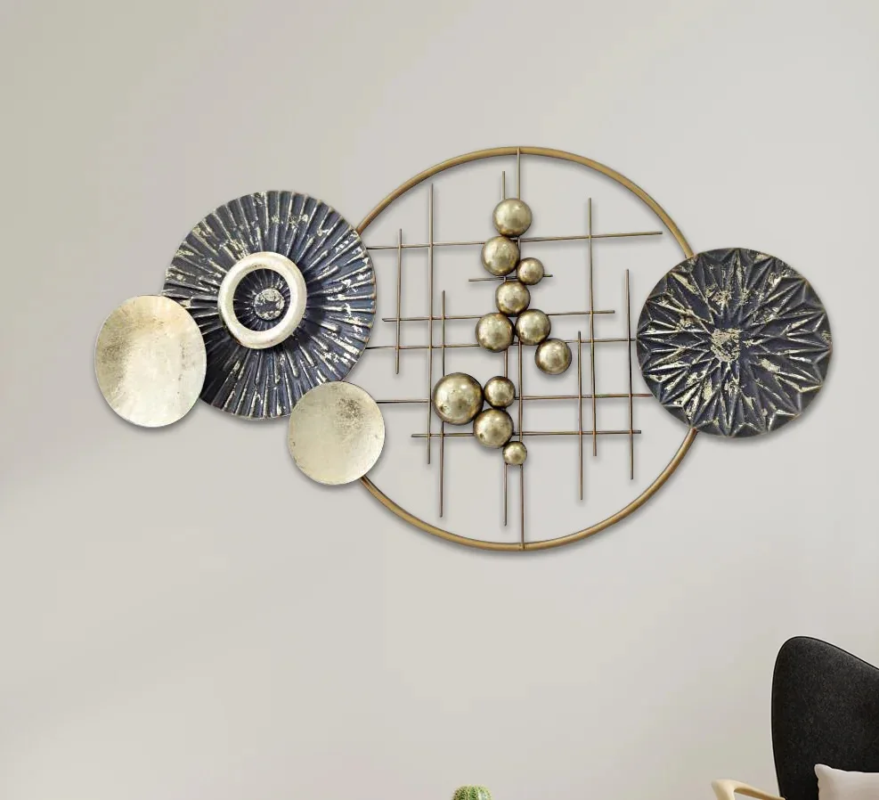 Latest Wall Design  Metal decorative with attractive Look multi colour fineshed Wall decore  Handmade Wall Arts Deco
