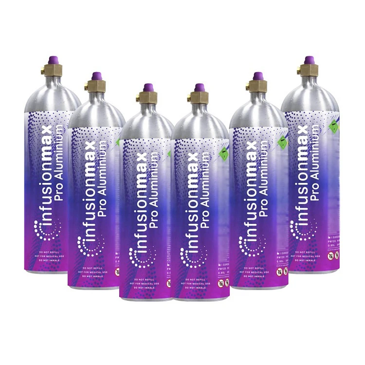 Made in EU OEM Manufacturer Supply Best Grade Blueberry Flavor Aluminum Whipped Cream Charger in 680g Cylinders