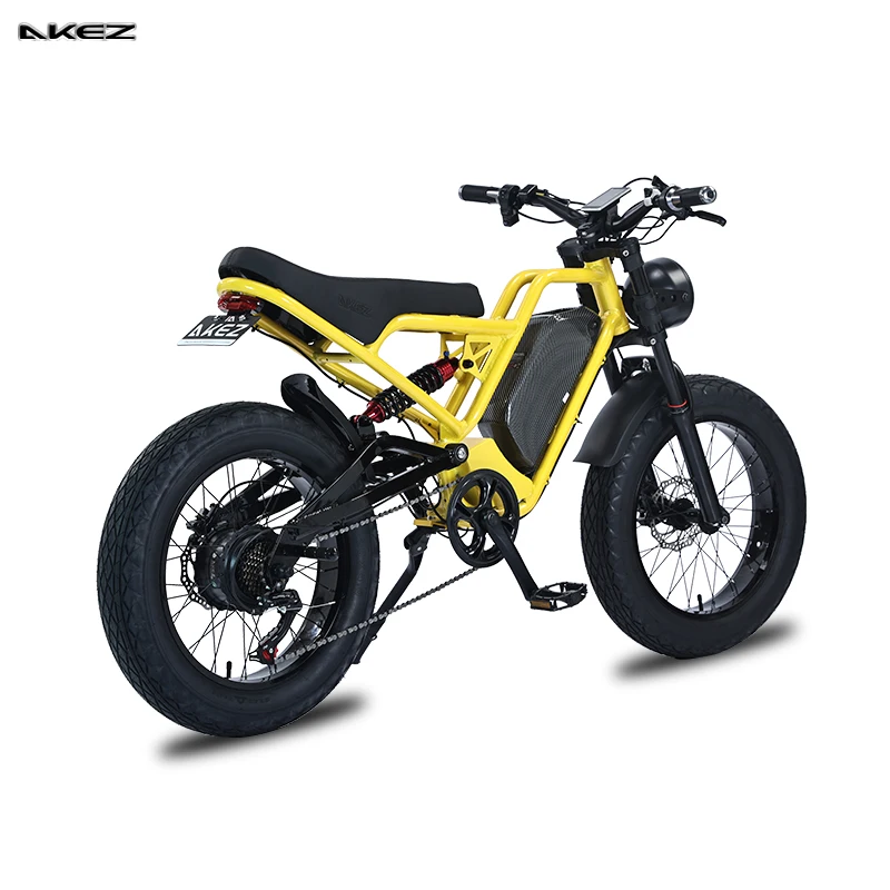 Wholesale High Quality Double Shoulder Shock Absorber Front Fork Electric Bike Fat Tire Electric Bicycle