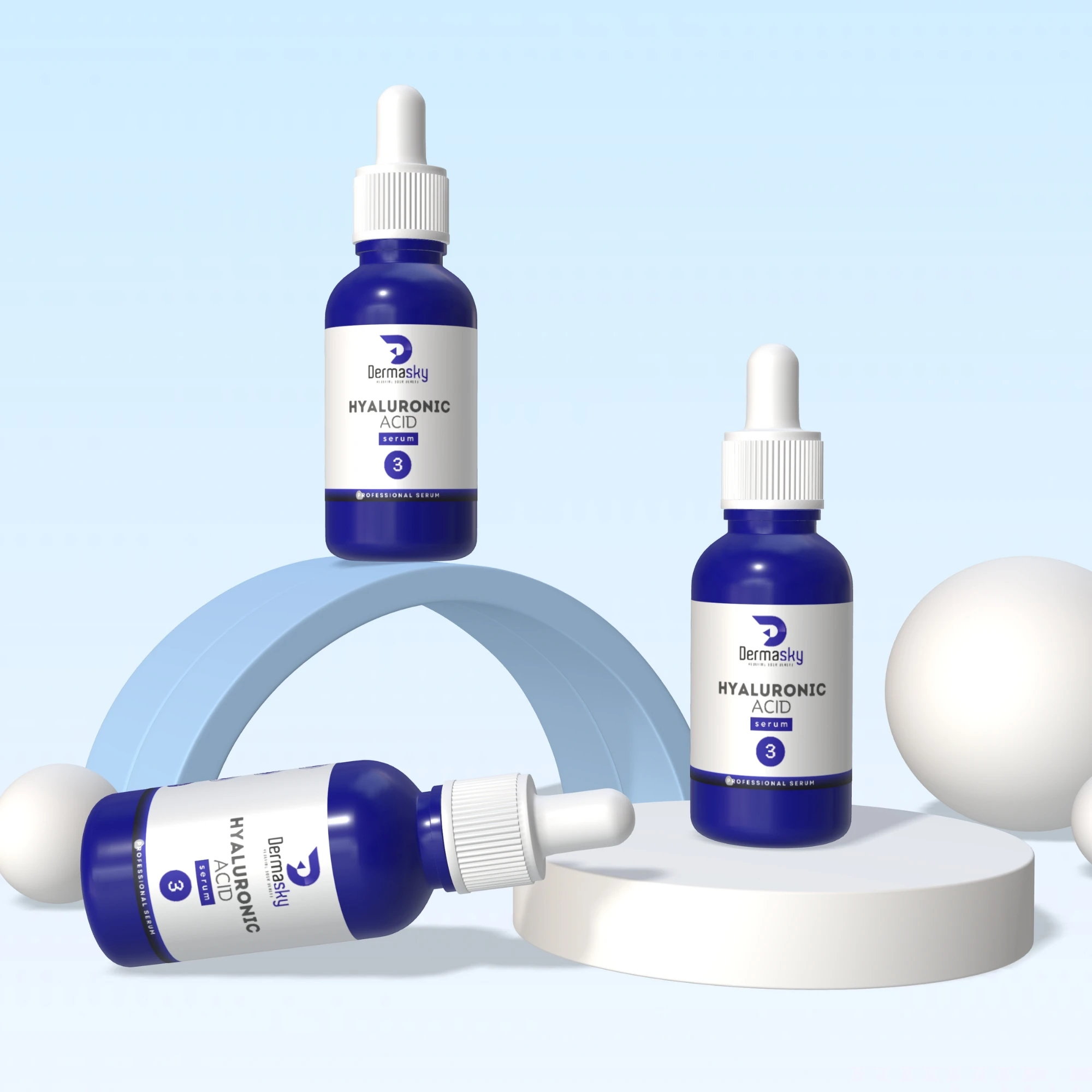Private label face skin care serum vitamin c hyaluronic acid moisturizing anti wrinkle hyaluronic acid serum for skin hydration