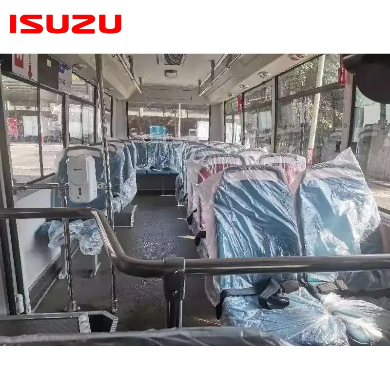 Мини-автобус ISUZU дизельный 4x2 LHD RHD заводской городской легковой автомобиль/10-23 места японский школьный автобус