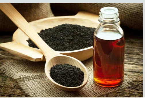 Wholesale Supply Hot Selling 5% Thymoquinone Cold Pressed Nigella Sativa Oil Black Seed Oil for Hair and Skin Essential Oil