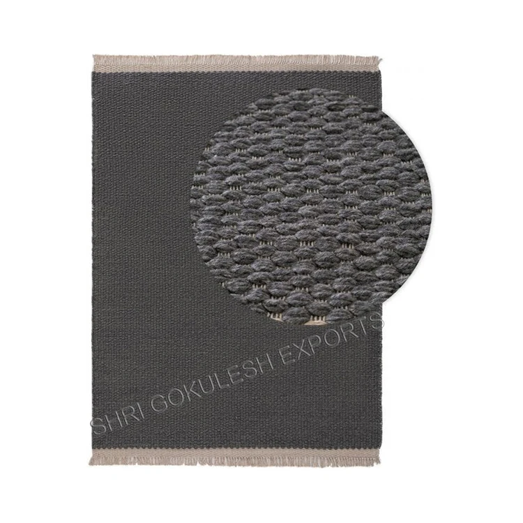 Experts in Selling Multicolor Handmade Woven Non Slip 100% Natural Fiber Wool Rugs for Floor Living Room Bedroom Usage