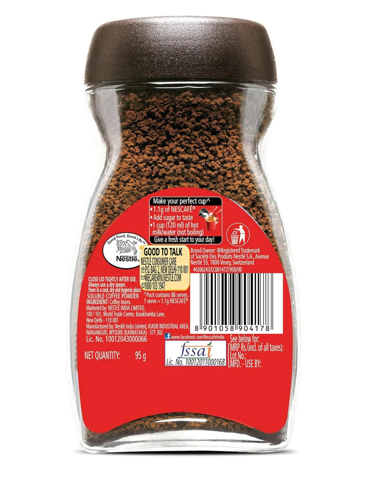 NESCAFE классический оптом растворимый эспрессо крепкий вкусный богатый кофе стеклянная банка 100 г Лучший Оптовый Поставщик