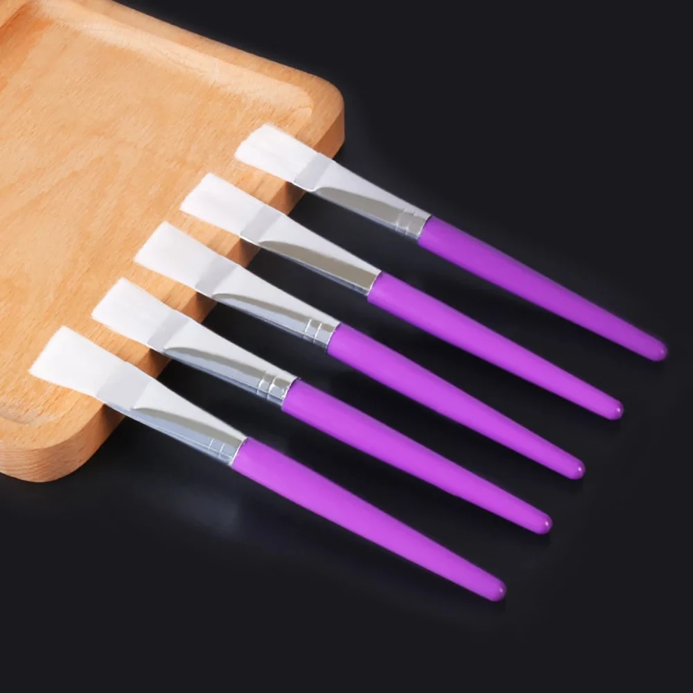 2pcs Professional Makeup Brushes Face Mask Brush Mud Mixing Brush Facial Cosmetic Beauty Skin Care Tools Brochas Para Maquillaje