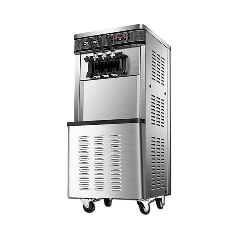 China Professional Coffee Shop Tea Bar 220V/110V Commercial Soft Ice Cream Maker Machine