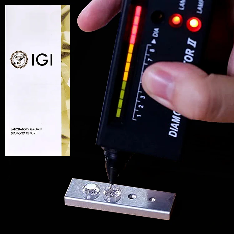 IGI 4.01 ct White Round Lab Grown Diamonds Loose Shape Lab Diamond E VS1 for Engagement Ring or Jewelry Making