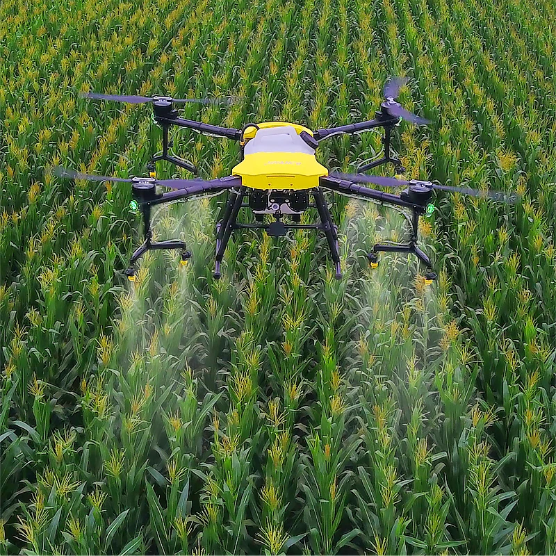 Agriculture UAV pesticide spraying drone 10kg payload drone quadcopter rc drone sprayer pulverizador agricola
