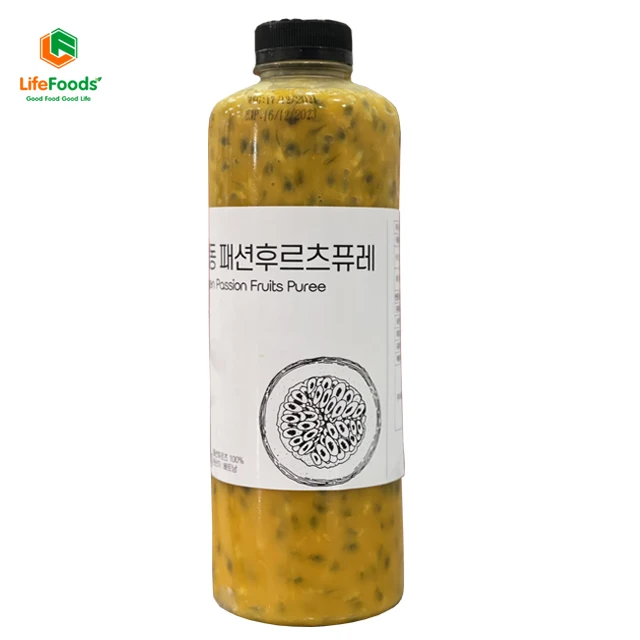 Puree Yellow Color Natural Sugar Free Very Healthy Frozen frozen passion fruit Passion Fruit with Seeds From Vietnam