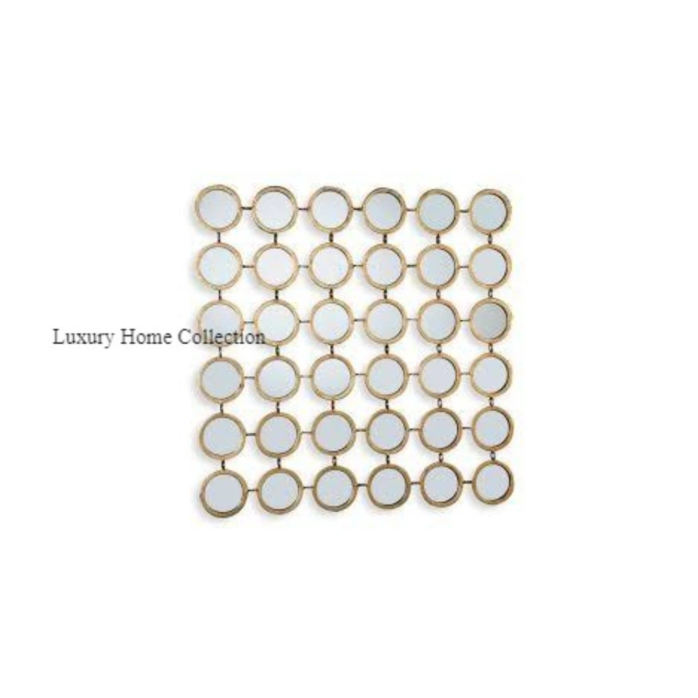 fancy Modern Decorative Wall Mirror 36 Mini Mirror Joined In Rectangle Frame Living Room And Bedroom Vanity Accessories Supplies
