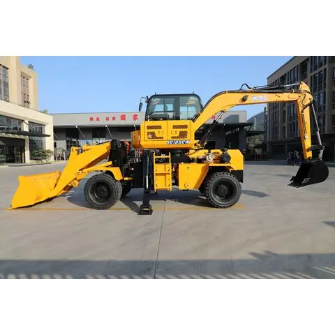 Mini Front End Wheel Loader Bucket Attachments Excavator Backhoe Loader Engine Motor Pump Core Components Rated Load