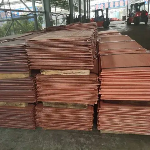 Wholesale Suppliers of Cu 99.99% Electrolytic Copper Cathodes / 99.99% Cathode Copper