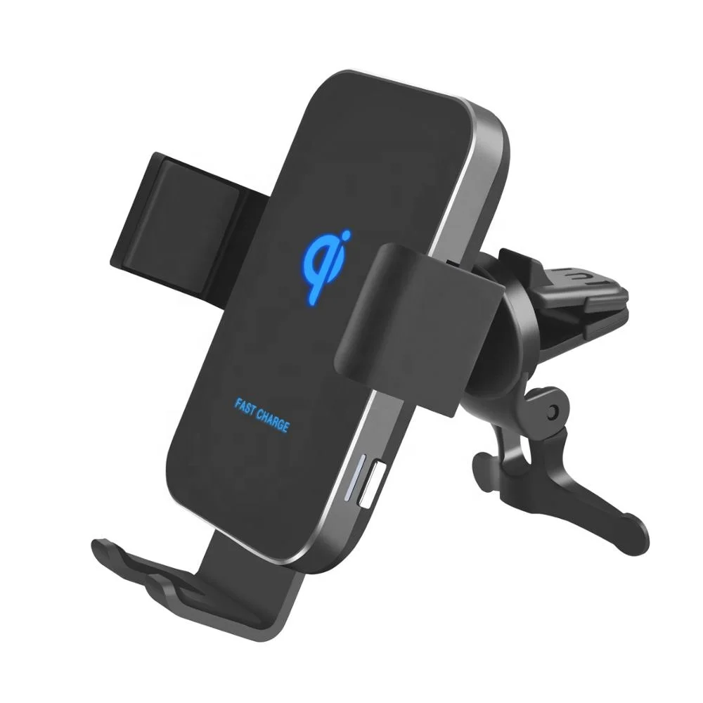 OEM ODM WPC member factory c22 10W Fast qi phone car holder with wireless car mount phone charger for iphone samsung fold Z