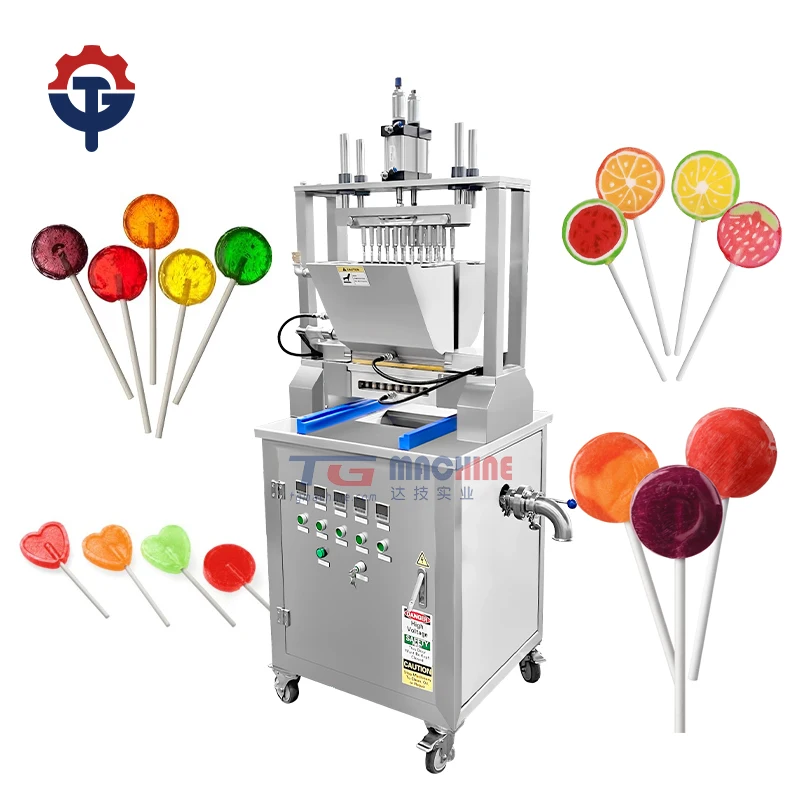 Factory direct sales to Africa Excellent craftsmanship lollipop making machine round flat lollipop machine in machinery