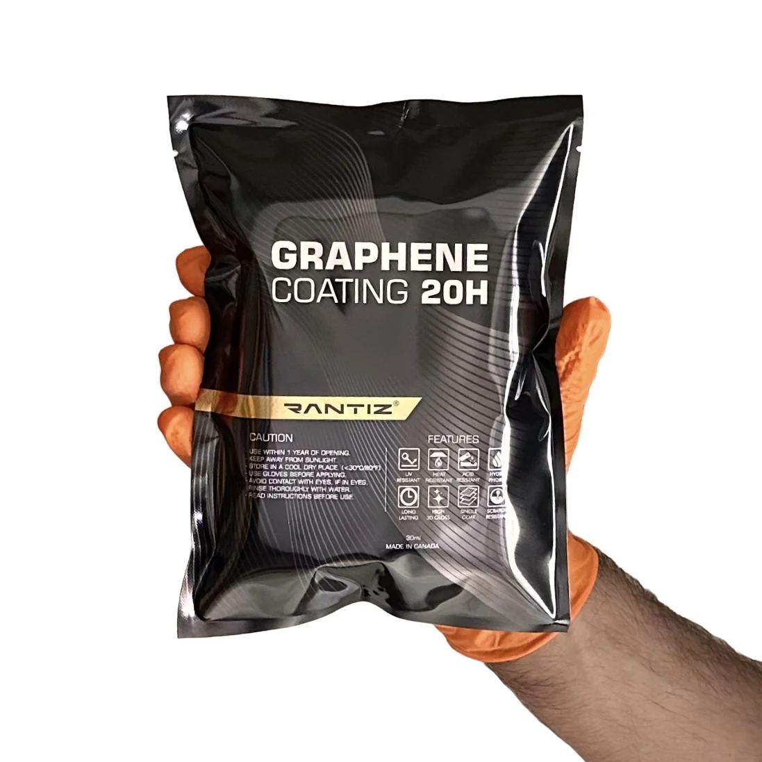 PURE NANO GRAPHENE CERAMIC COATING | SUPER ANTI-SCRATCH | SUPER HYDROPHOBIC | SUPER GLOSSY | ANTI- ACID AND BIRDS DROPS | RANTIZ