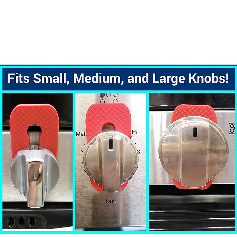 Factory Wholesale Child Safety Gas Stove Baby Proof Knob Locks Small Oven Knob Guard