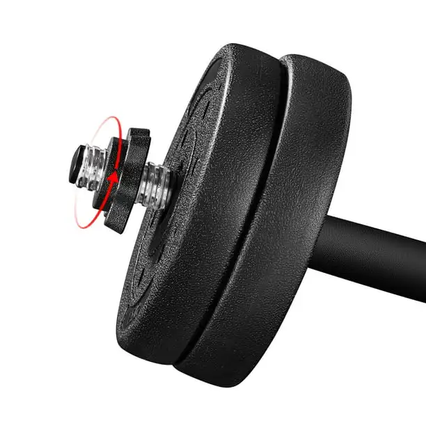 Wholesale Cheap Custom Gym Weightlifting Equipment 45lbs 20kg Plastic Cement Sand Filled Adjustable Weight Plate Set