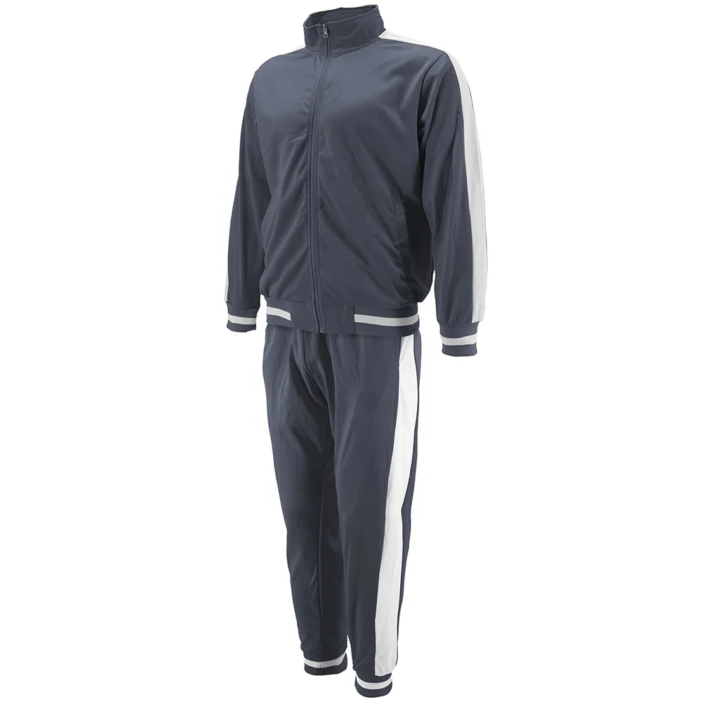 Apparel Processing Services For Men Tracksuit Full Zip Up Quick Dry Polyester Spandex Sportswear Joggers And Hoodie