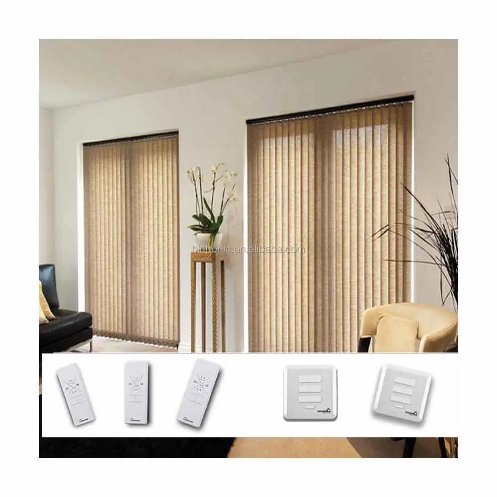 Bintronic, тайваньские моторизованные направляющие для штор, моторизованные вертикальные жалюзи, венецианские жалюзи, вертикальные аксессуары