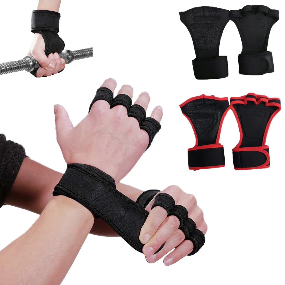 Weight Lifting Gym Grip Pad Rubber Palm Protector Hand Palm Grip Protector Palm Support