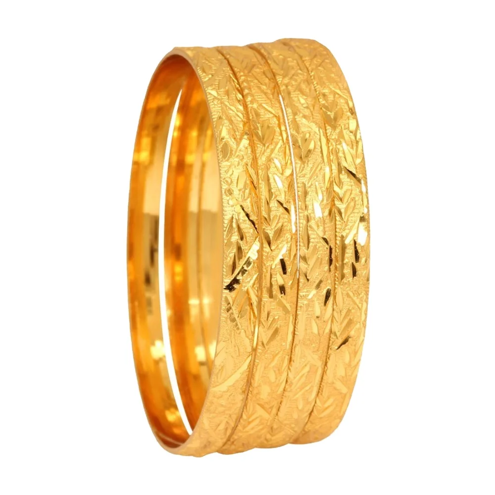indian High Demanding Most Populars Indian Jewellery Gold Color Of Bangles Collections With The Best Prices For Womens and Girls