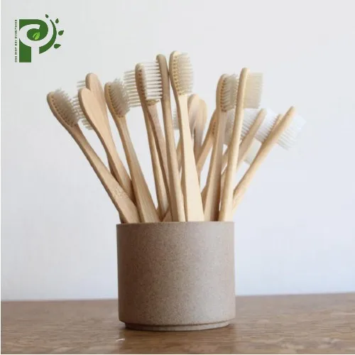 100% natural  Bamboo Toothbrush  dental good for environment