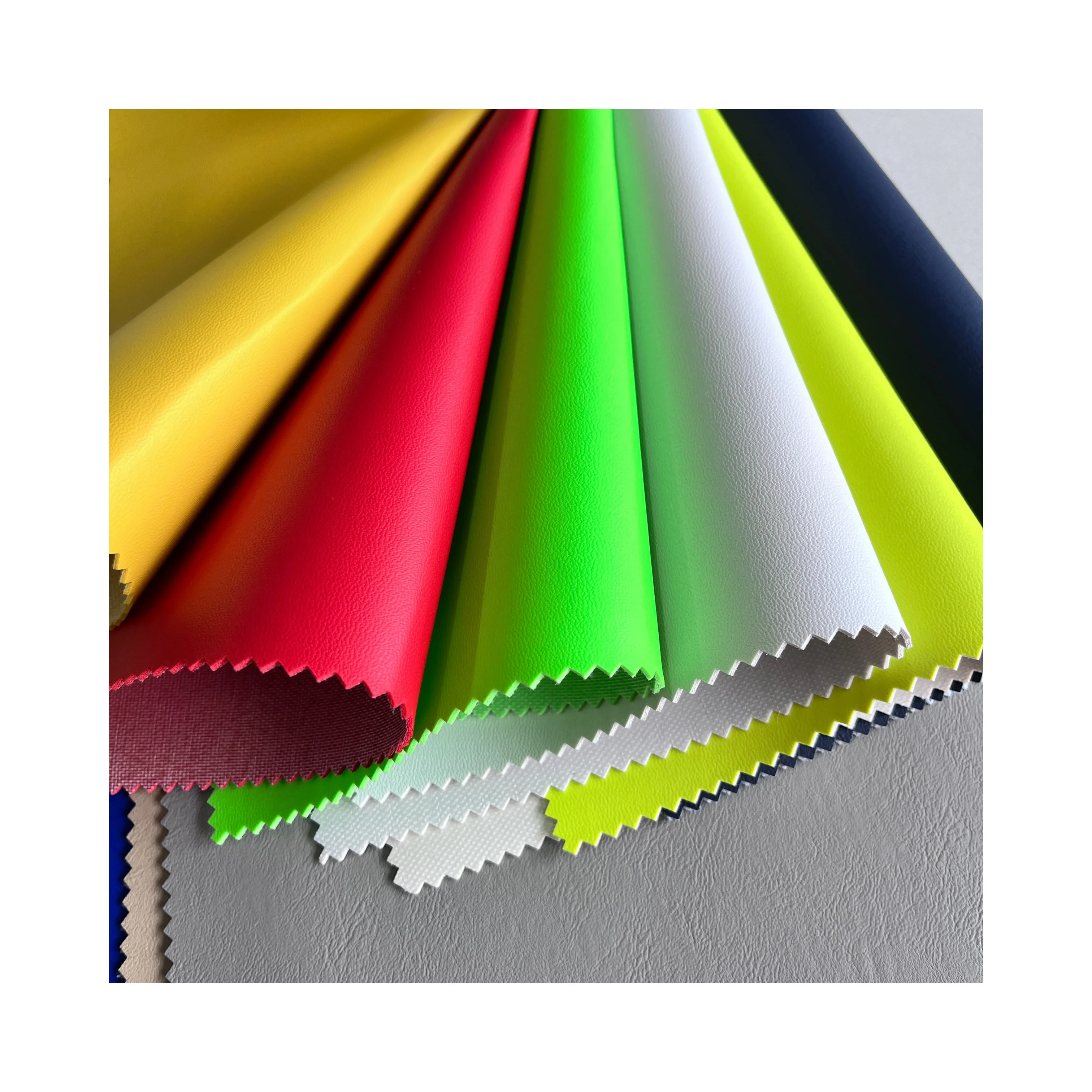 High quality Same color with back imitation leather PVC leather shoes leather fabric