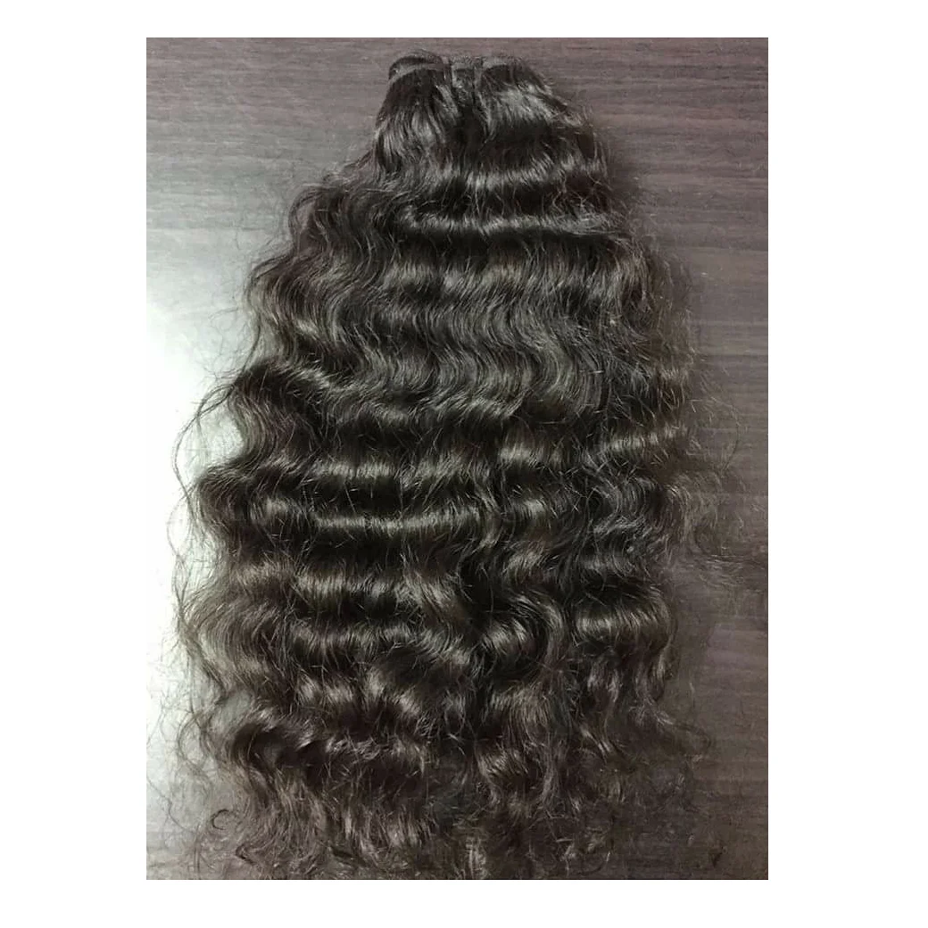 Indian Human Extension For Beautiful Black Women Premium Quality Human Hair At Best Price for export from india