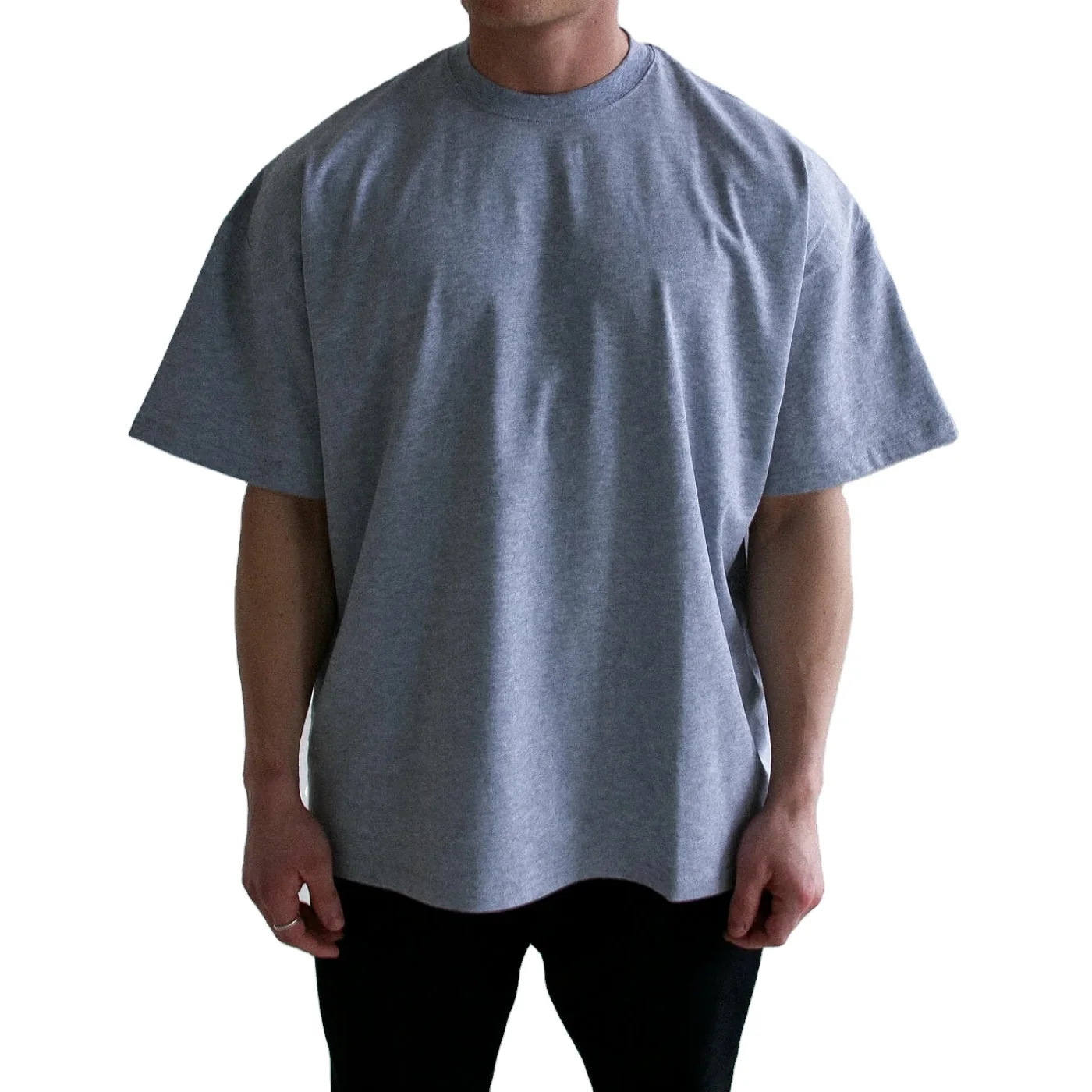 premium Quality Cotton Polyester Heavyweight Durable Vintage Hip Hop Breathable Loose Fit Boys T shirt Casual Low price T shirt