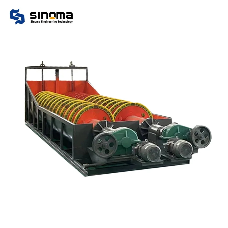 Китай винт песка стиральная машина 300 tph спираль искусственный песок шайба для продажи