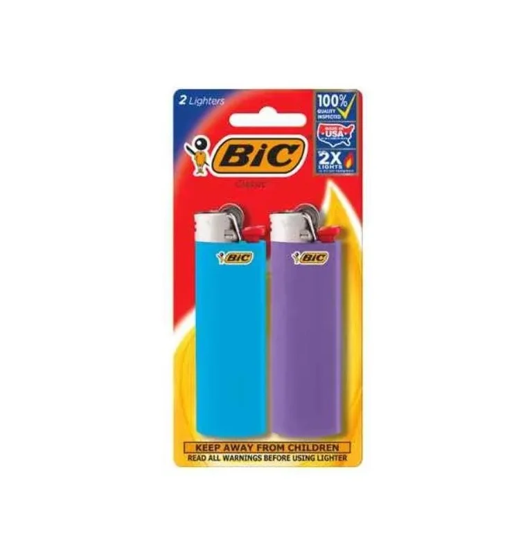 superior quality FRANCE mini Original J6 Bic lighter tray of 50 /bic gas Lighter J25/J26 - Mini J5 and Maxi J6 bic Lighters
