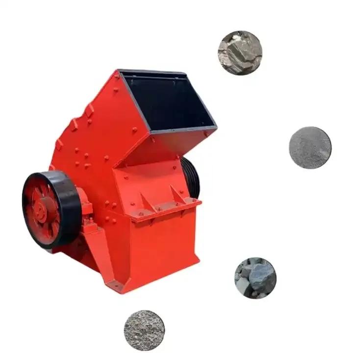 400*600 Composite Hammer Crusher Machine Price Portable Diesel Engine  Stone Crushing Machine