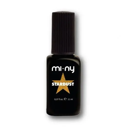 MI-NY  ITALIAN BRAND, STARDUST COLLECTION  4 FREE NAIL POLISH, NON TOXIC, COLOR NAME: WANTED, SIZE 11 ML