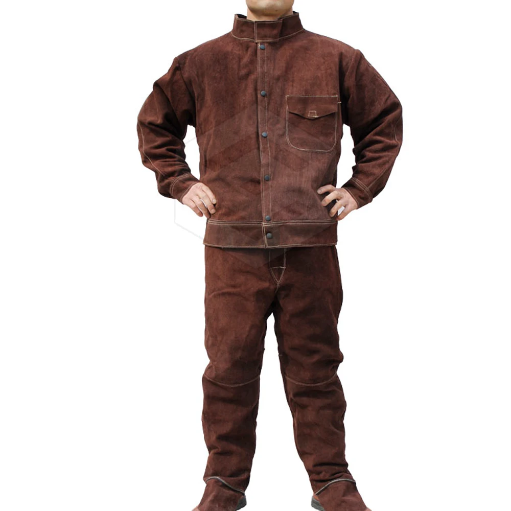 Прямая продажа с завода, защитный огнестойкий сварочный костюм, низкий минимальный заказ, Лучшая цена, мужской сварочный костюм