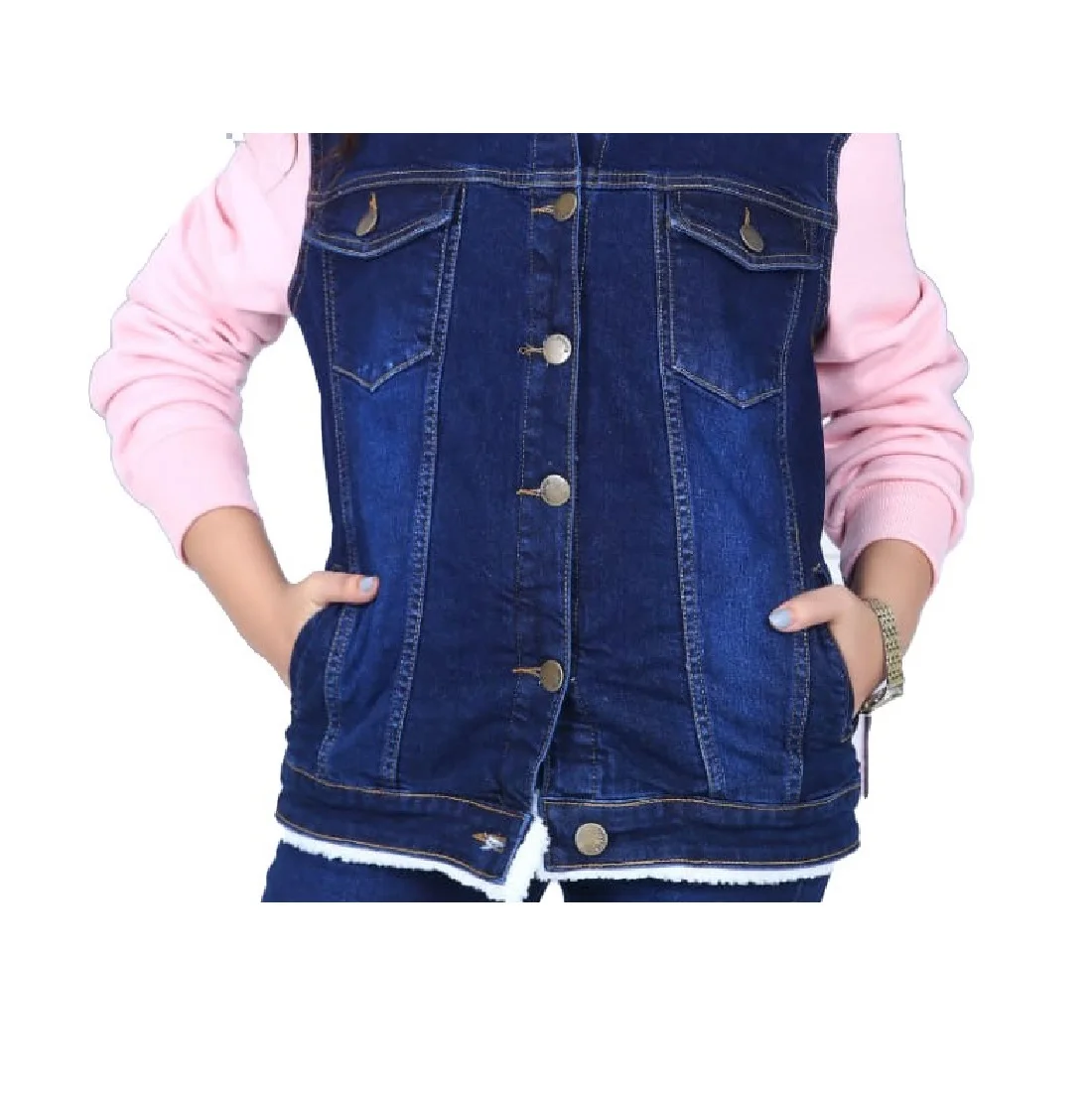 Factory Cheap Price Breathable High Quality Women Jeans Denim Jacket Top Selling Jacket 2024 With customized logo stuff shade et