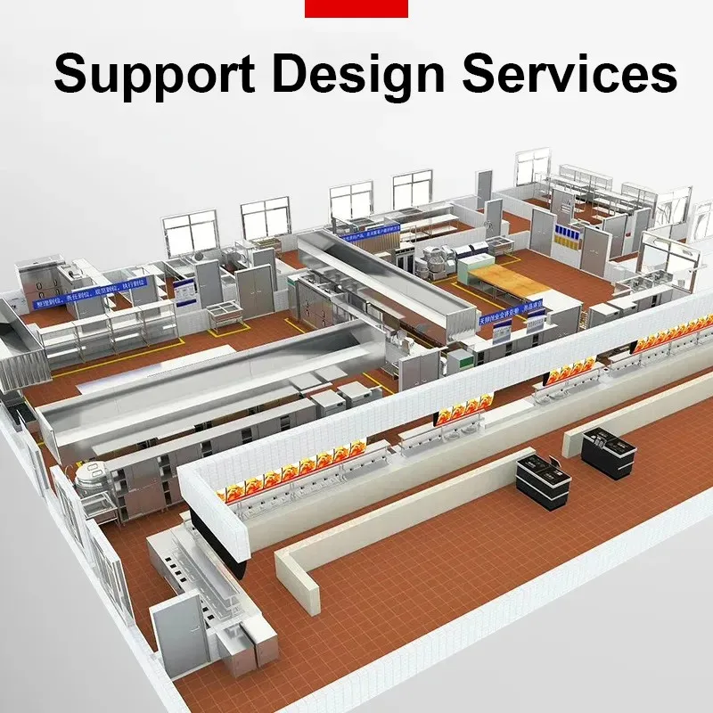Commercial Hotel Restaurant Catering Manufactures Western Kitchen Equipment List Stainless Steel  Free 3D/CAD Design