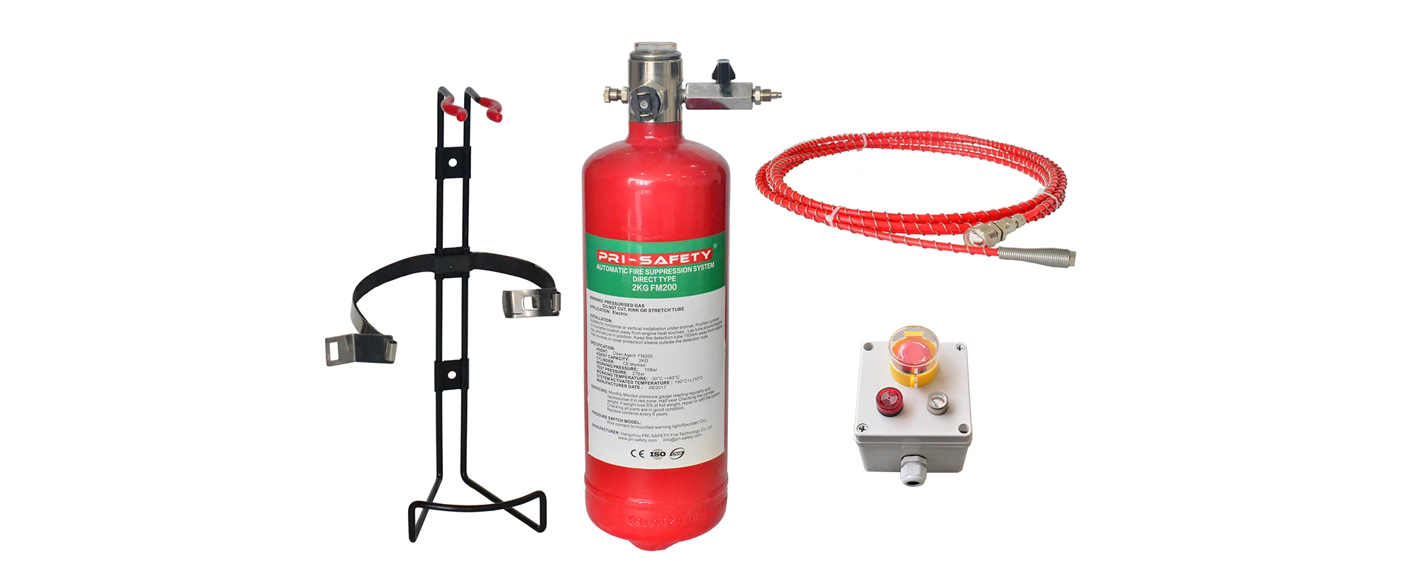 Bus Rapid Transit Automatic Fire Detection System With Control Panel