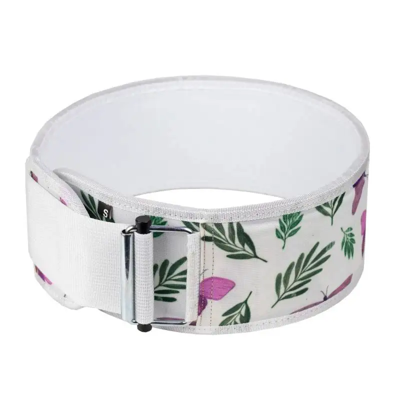 Custom Sublimated Women Fitness CrossFit Belt Adjustable Weightlifting Neoprene belt Gym functional exercise bodybuilding squats