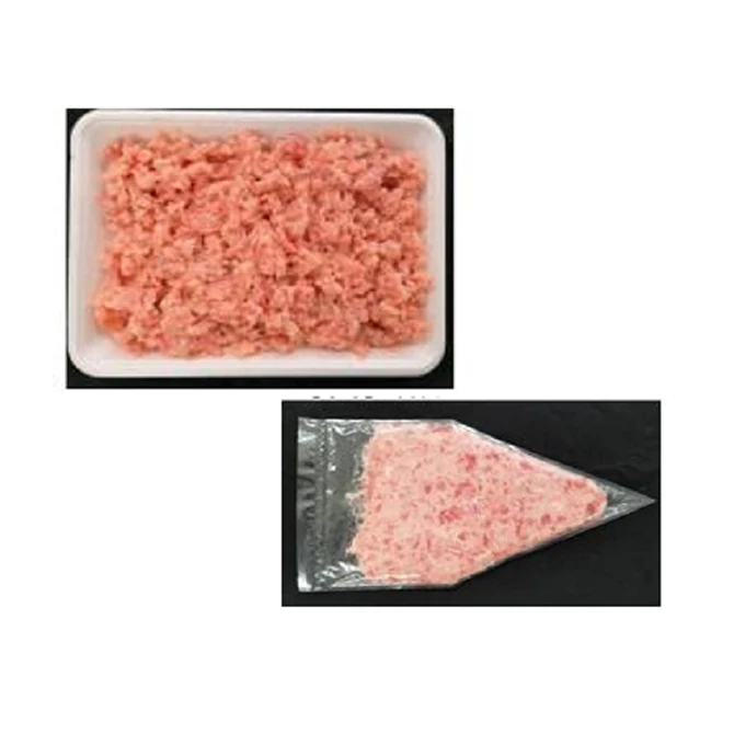Frozen Yellowfin Tuna Fillet Coarsely Minced Japanese Food Canned Seafood Fresh Meat Production Line Oil Water Preservation