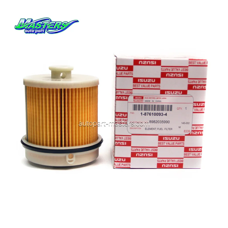 MASTERS Factory Price Filter Cartridge 1-87610093-4 8-98203599-0 Auto Parts Fuel Filter 1876100934 8982035990 For ISUZU