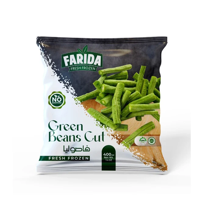 Top Grade Quality Wholesale High Nutritious IQF Frozen Green Beans Cut/ Frozen Vegetables Beans from Egypt