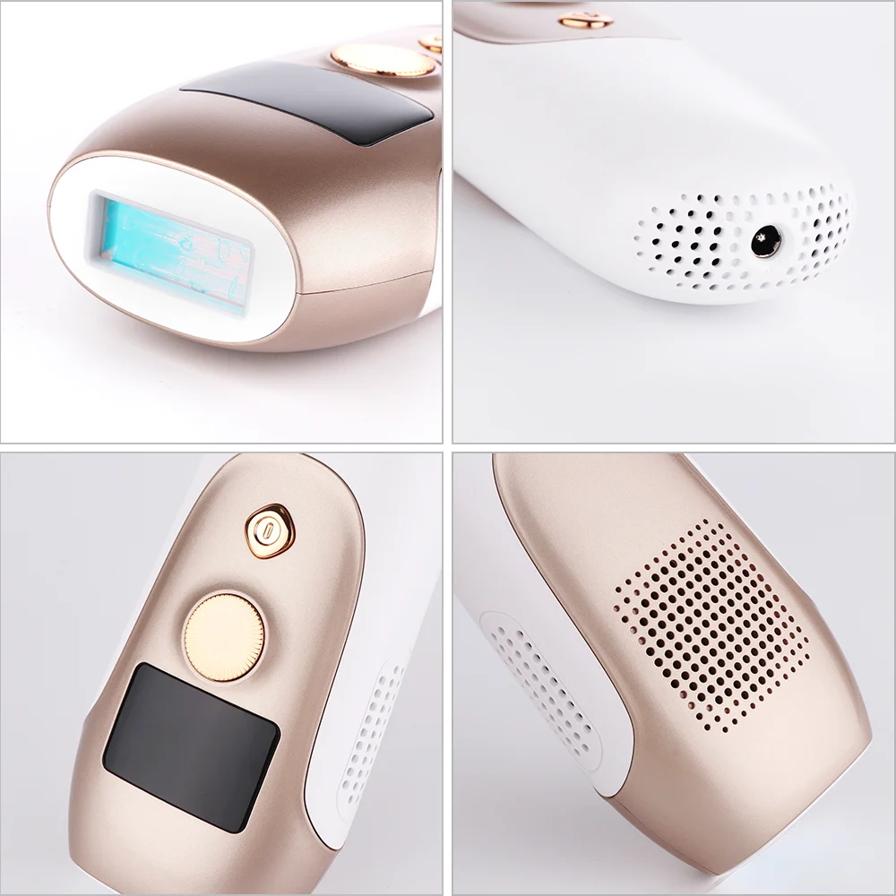 2 years global warranty treat unwanted hair Slide and Flash at-home intense-pulsed-light devices IPL hair removal system
