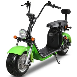 Fast Off Road 2000w 2 Wheels Fat Tire E-scooters Citycoco Self-balancing Foldable Electric Scooter / Motorcycle For Adult