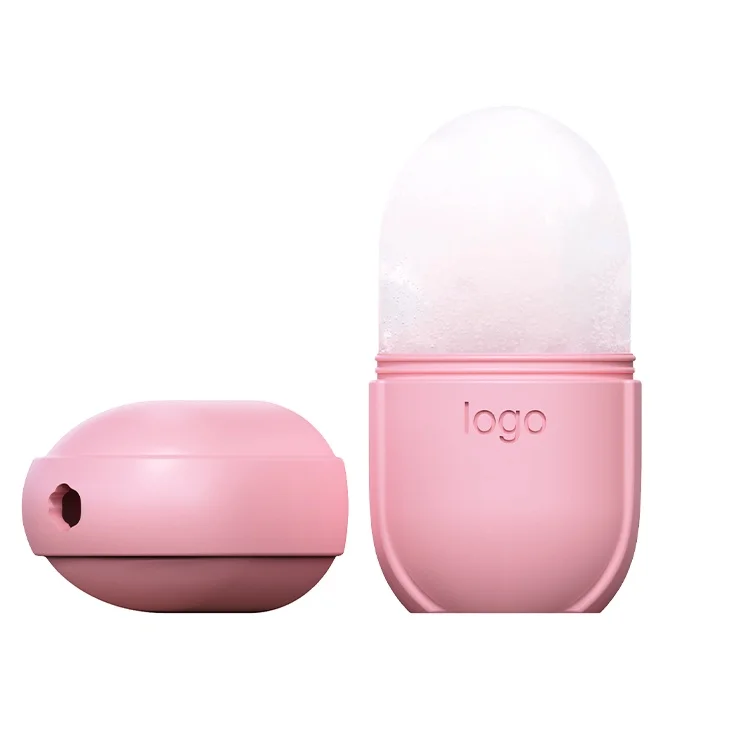 Hot Sale Ice Facial Cube popular Ice Globe Facial Massager Roller Ball Beauty Face Silicone Ice Facial Cube